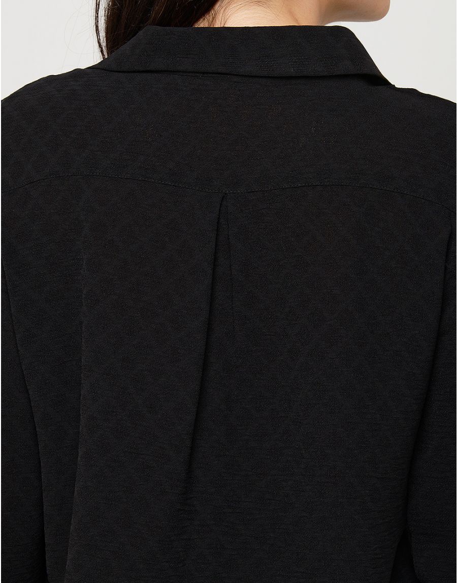 Blouse fluide noire