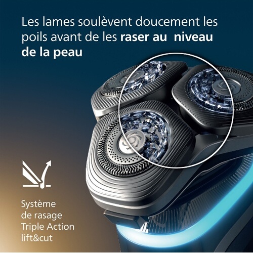 Rasoir électrique Philips XP9202/10 100 % étanche Serie i9000 prestige avec SkinIQ