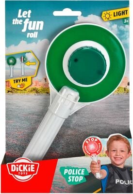 Dickie Toys Politi Stoppskilt