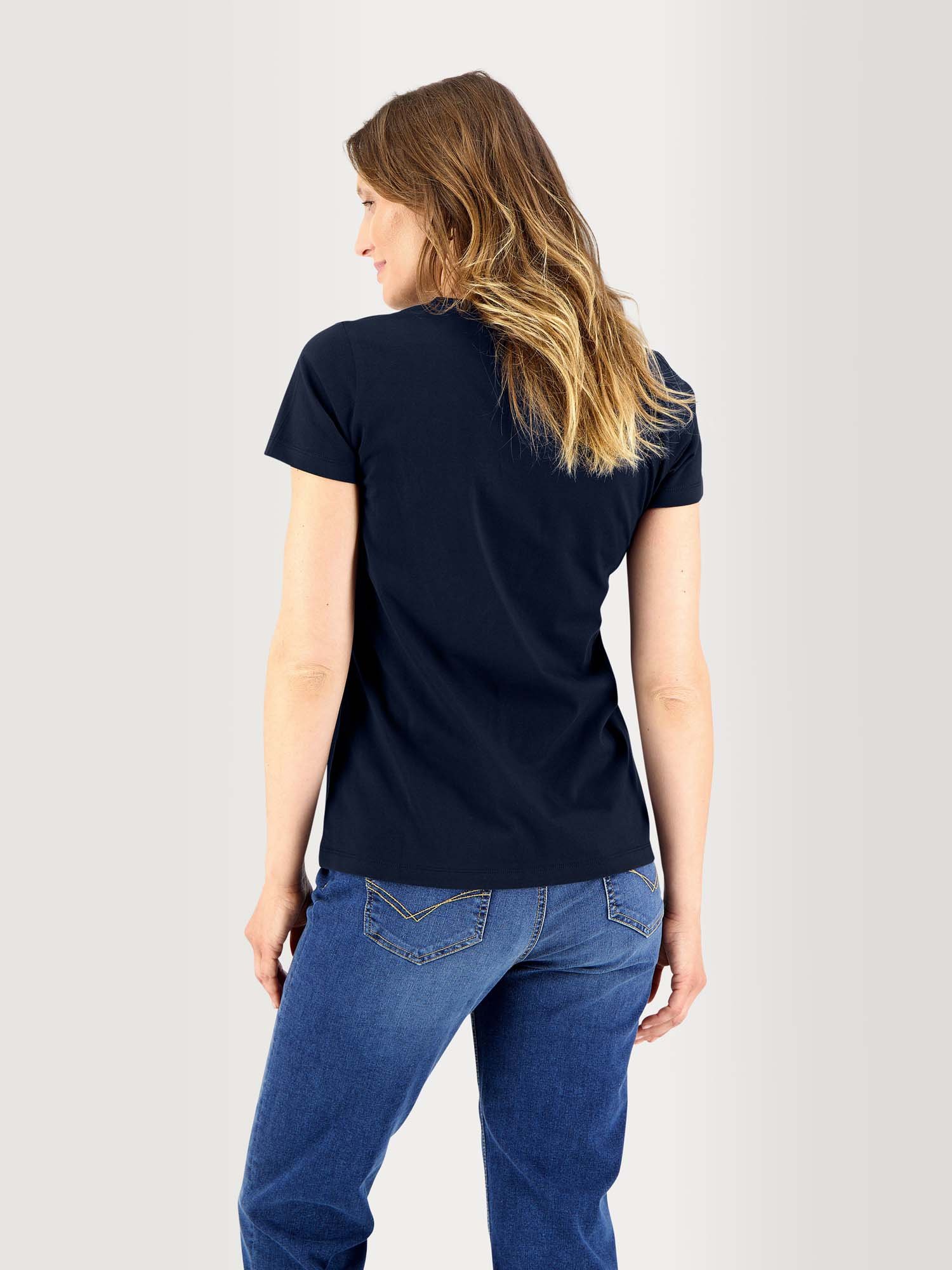 Tee Shirt Femme Coton Biologique Motif Marine