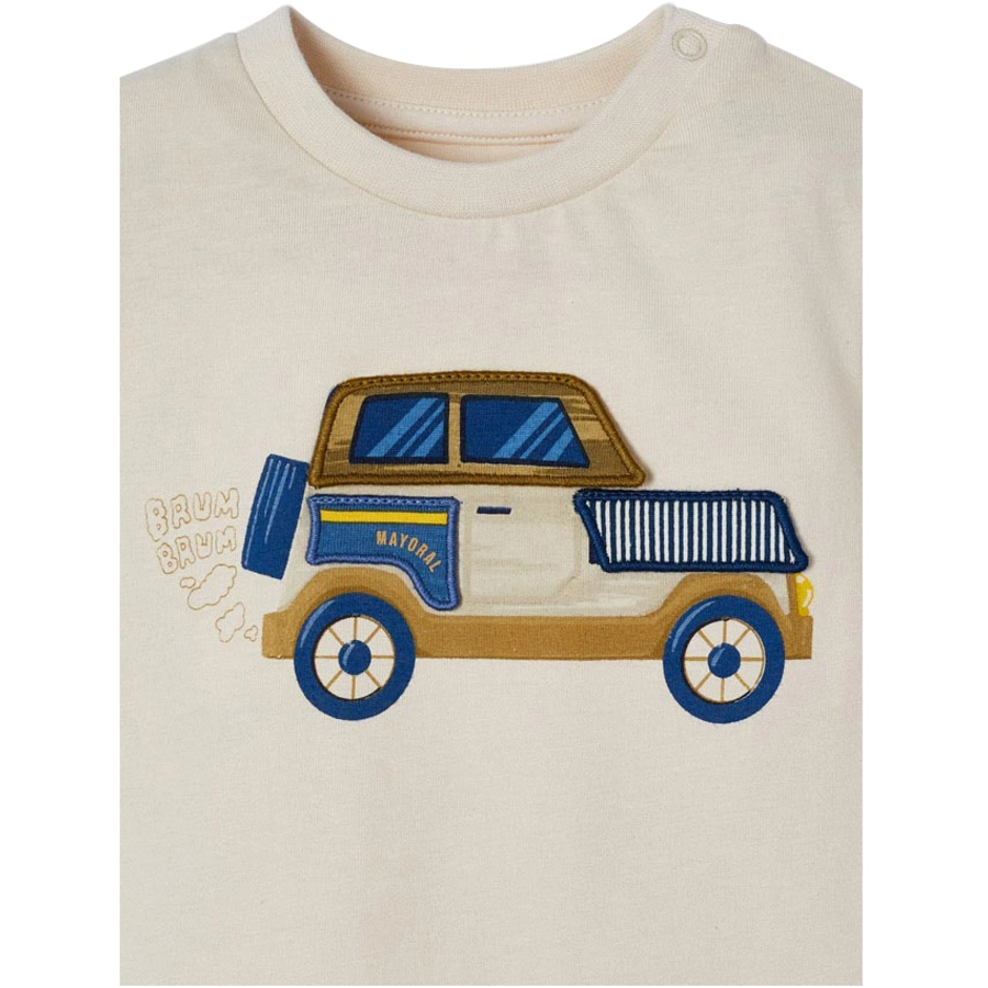 Mayoral Langarmshirt Auto beige