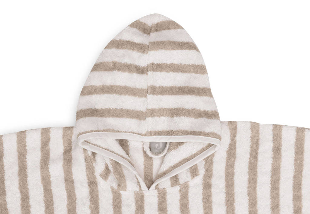 badponcho Stripe Terry GOTS Olive Green
