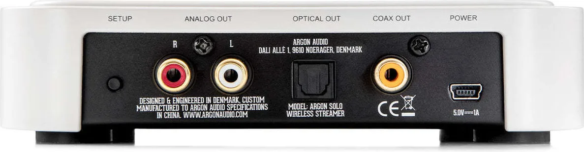 Argon Solo Blanc Lecteurs réseau audio