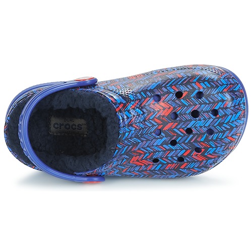 Crocs - CLASSIC LINED GRAPHIC CLOG K - Bleu