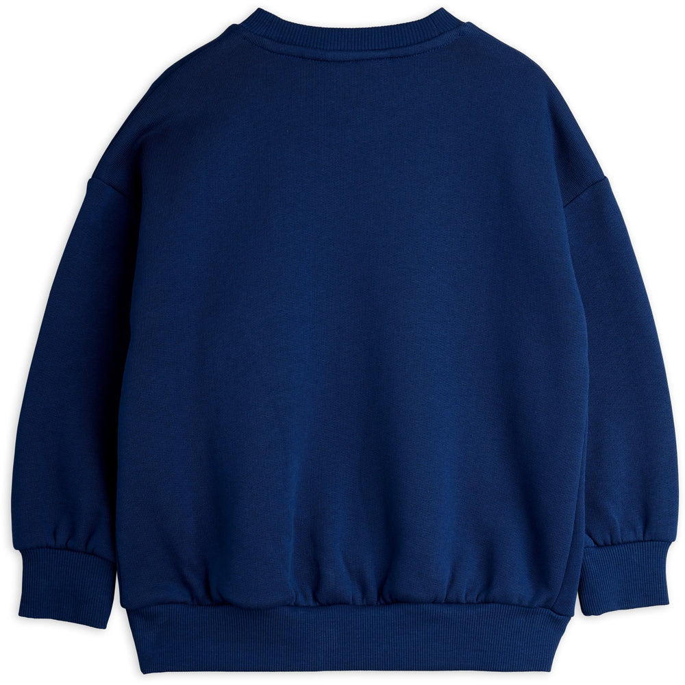 Køb Mini Rodini Blue Dino Application Sweatshirt