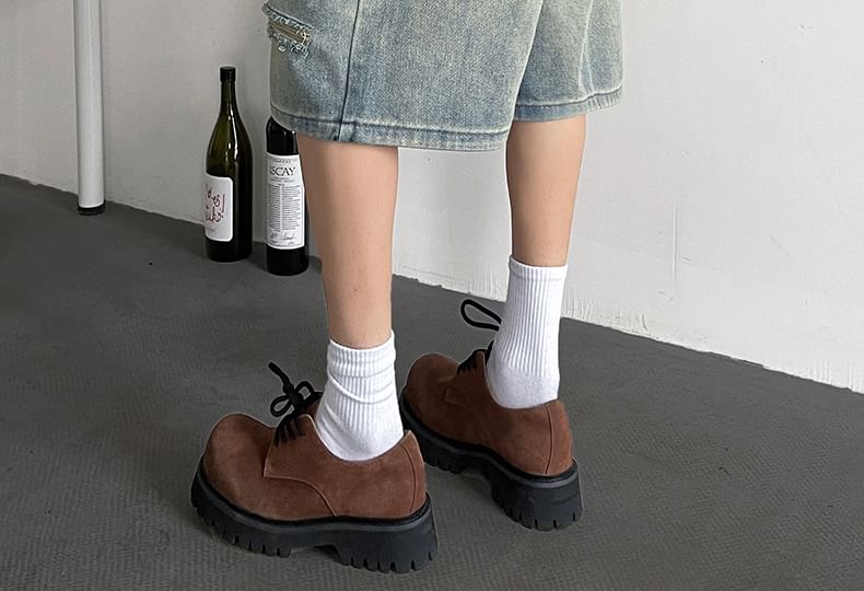 AXEN - Mid Rise Distressed Washed Capri Loose Fit Jorts