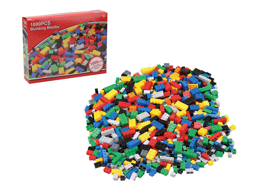 PEÇAS CONSTRUÇÃO 1000 PEÇAS