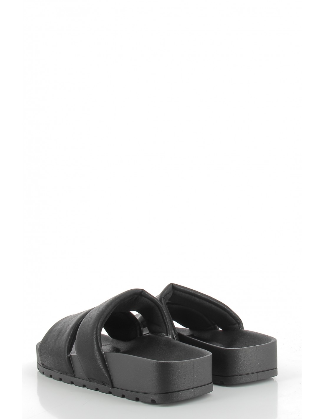 colors of california Claquettes two band square sole slide Pour Femme