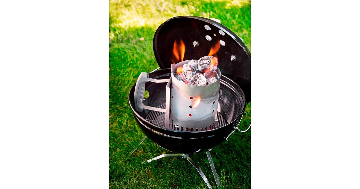 WeberSmokey Joe Premium houtskoolbarbecue  (Hoogglans zwart, Ø 37 cm)