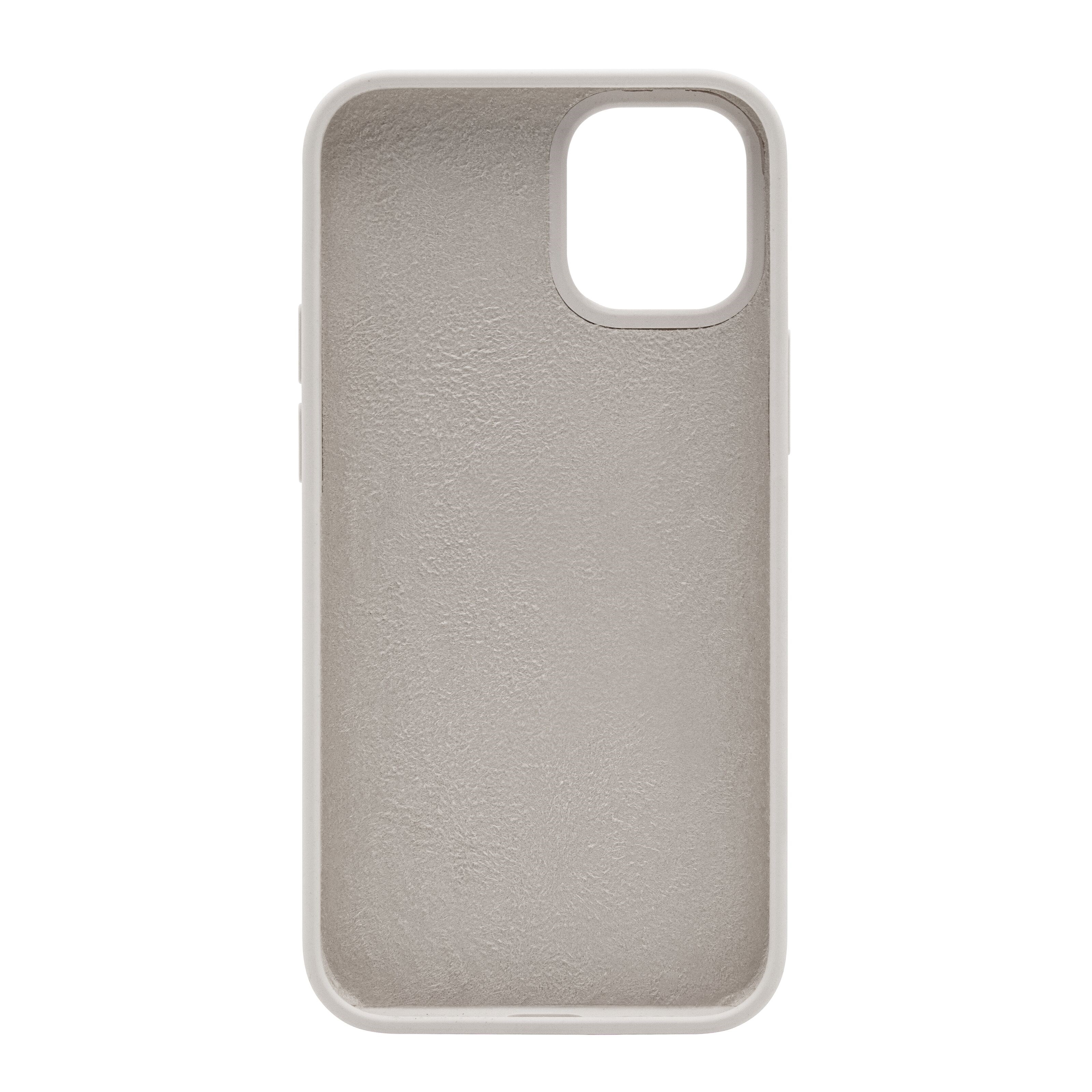Linocell Rubber Case iPhone 12 Mini Grå
