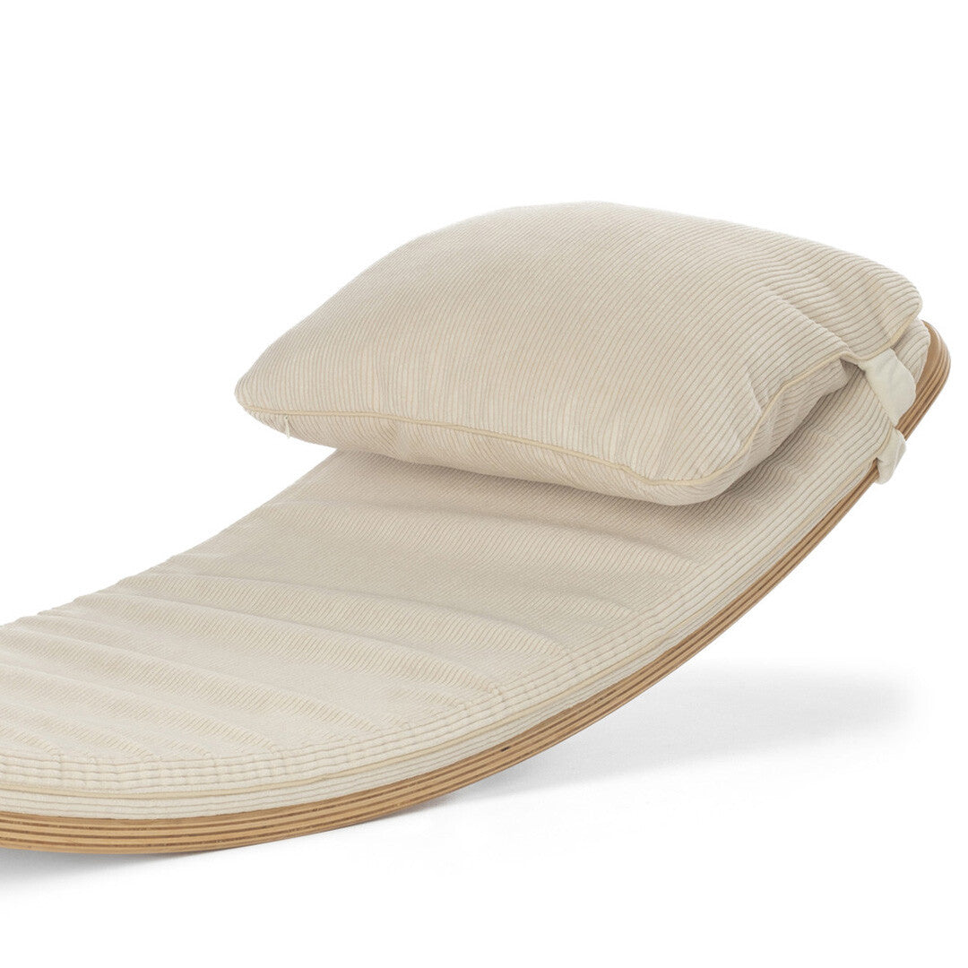 Wobbel kussen voor XL - corduroy - soft cream