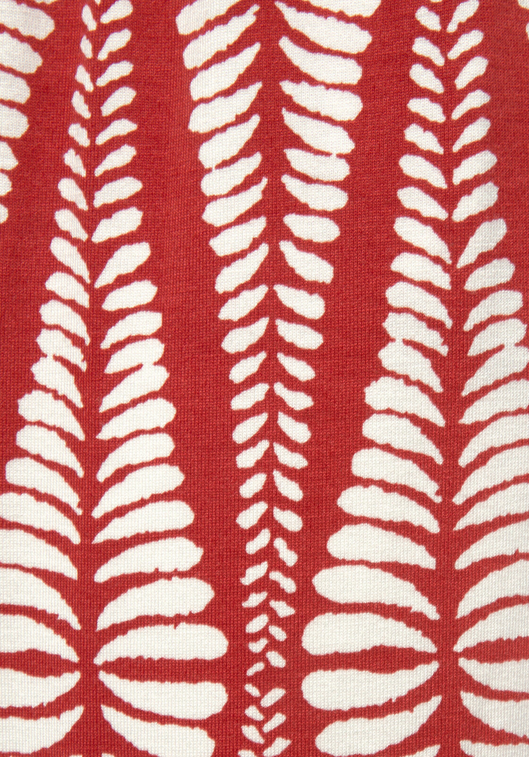 LASCANA 7/8-Hose in terracotta-creme bedruckt