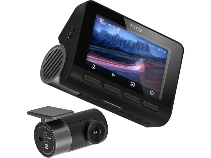70mai A800S 4K Dash Cam med RC06-sæt