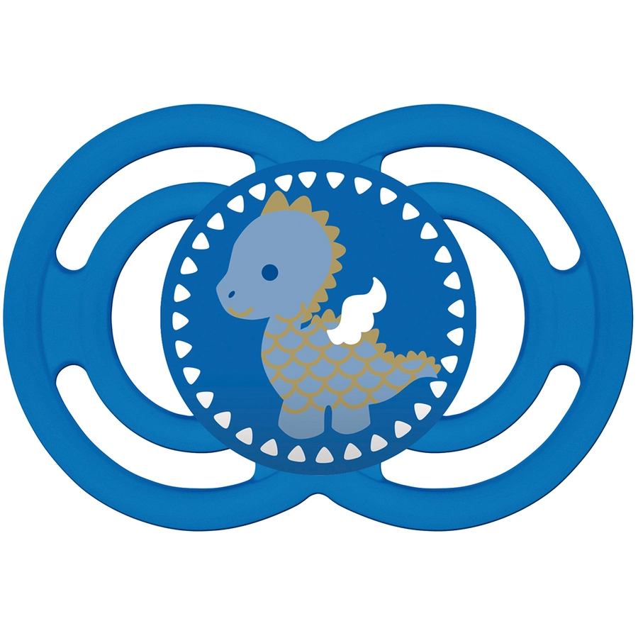 MAM Schnuller Perfect blau 6+ Monate Silikon