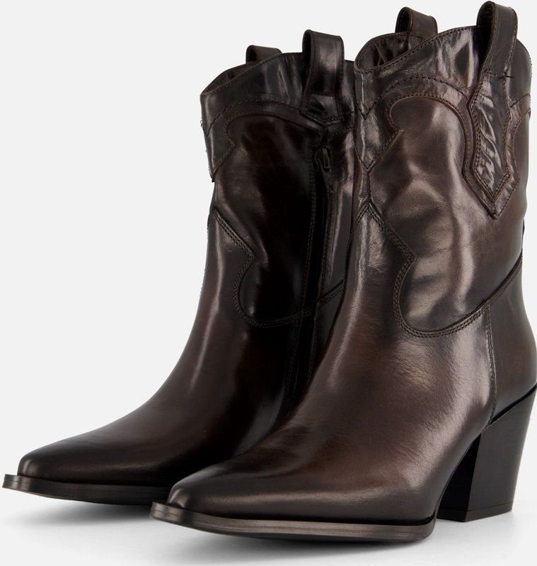 Linea Zeta Cowboylaarzen bruin Leer