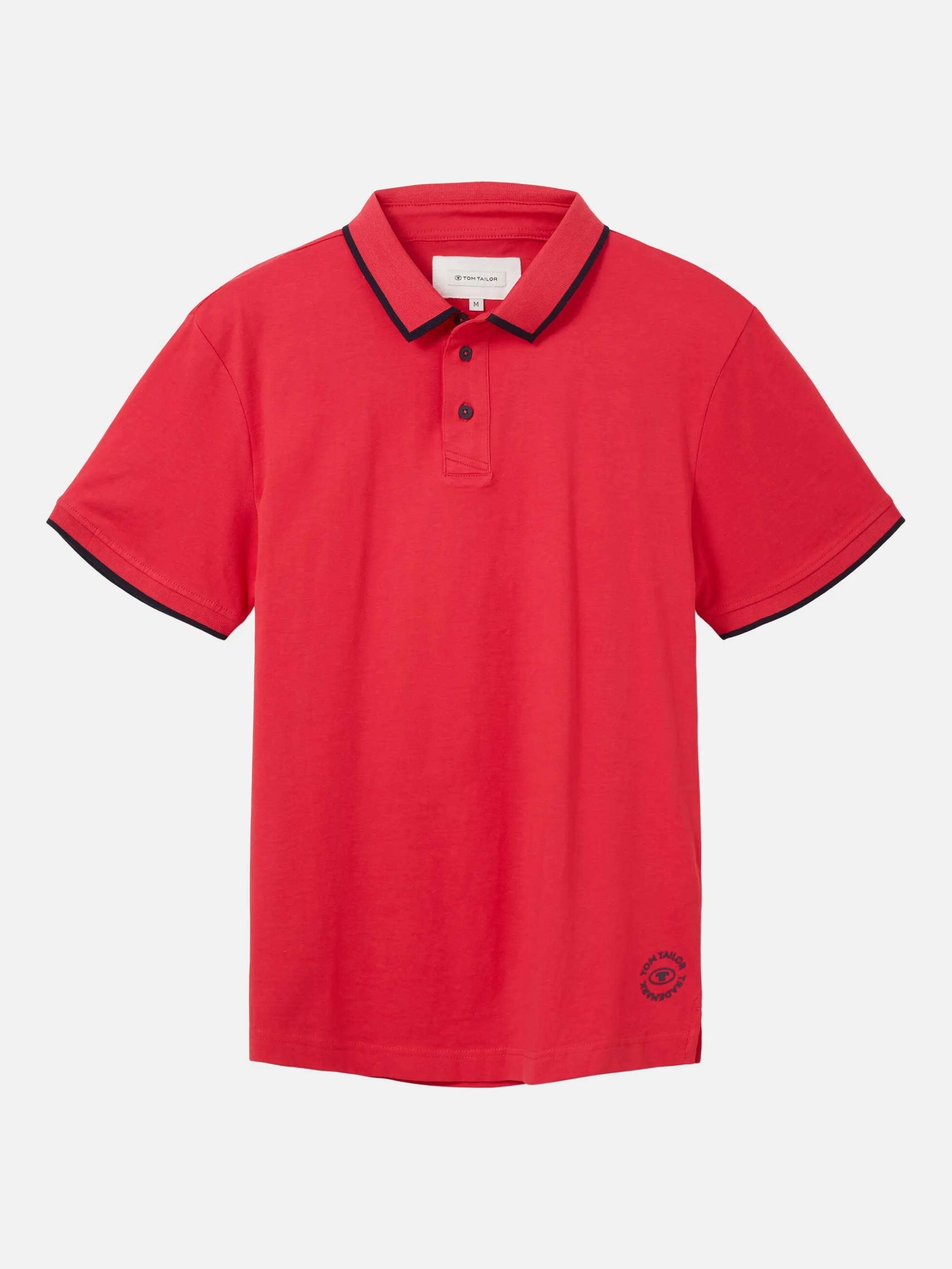 Herren Poloshirt mit kleinem Print