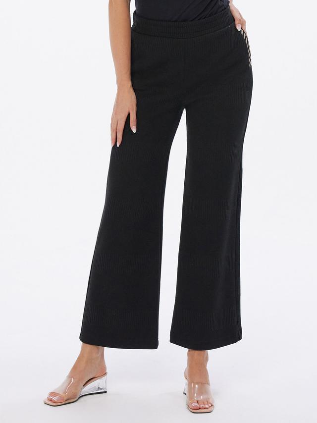 Loungehose Strukturstrick