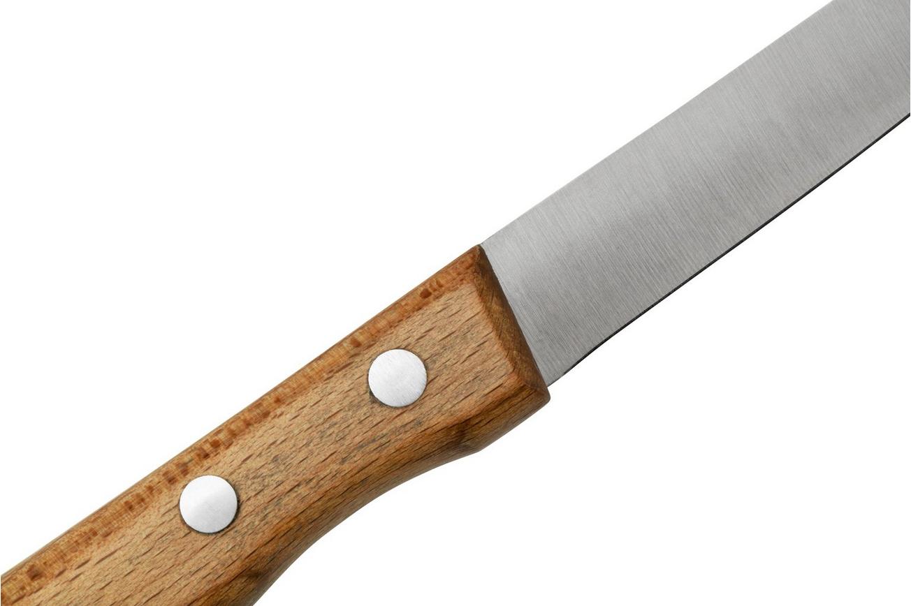 Otter Paring Knife 1021 OL Straight Stainless Olive, schilmes