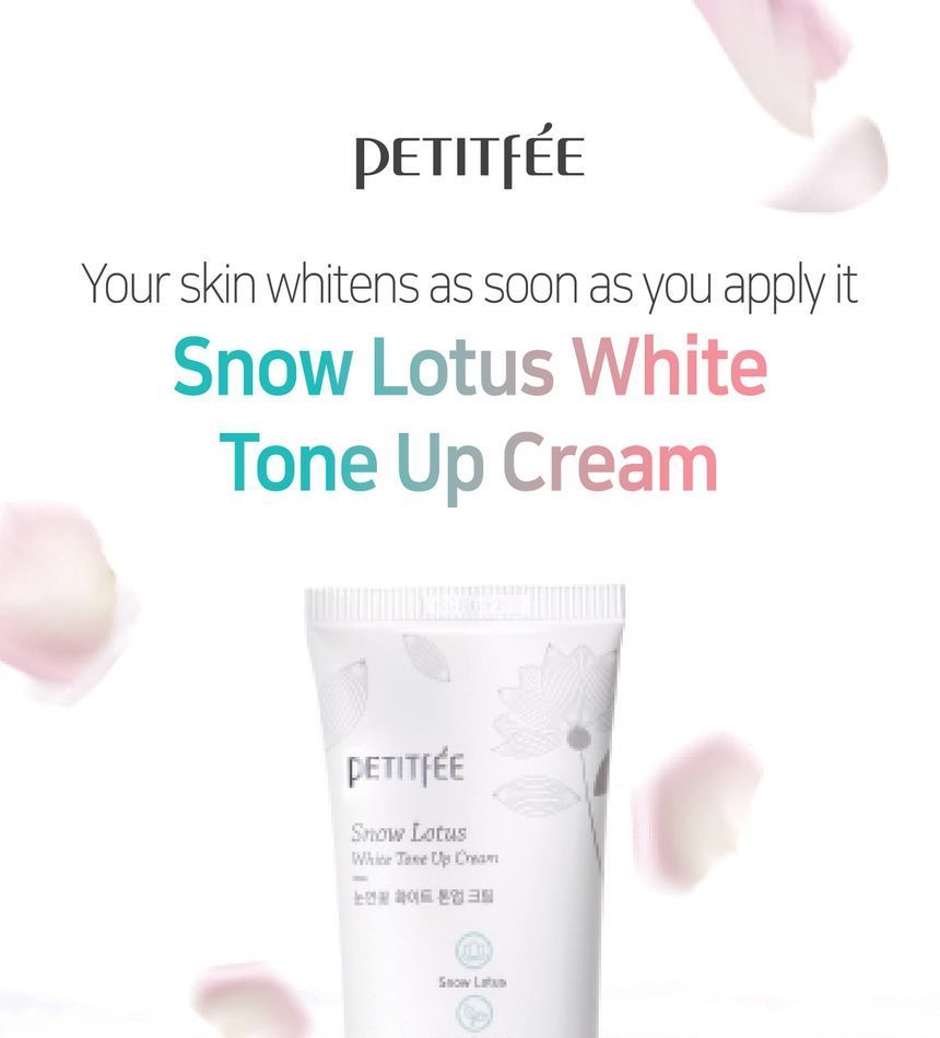 PETITFEE - Sneeuw Lotus Witte Tone Up Crème 50ml