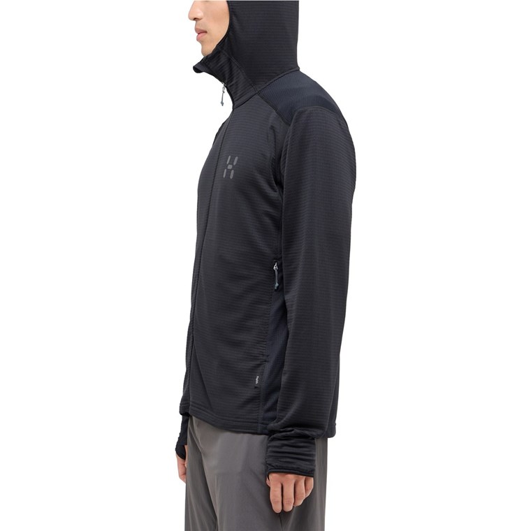 Haglöfs L.I.M Mid Multi II Hood Men True Black