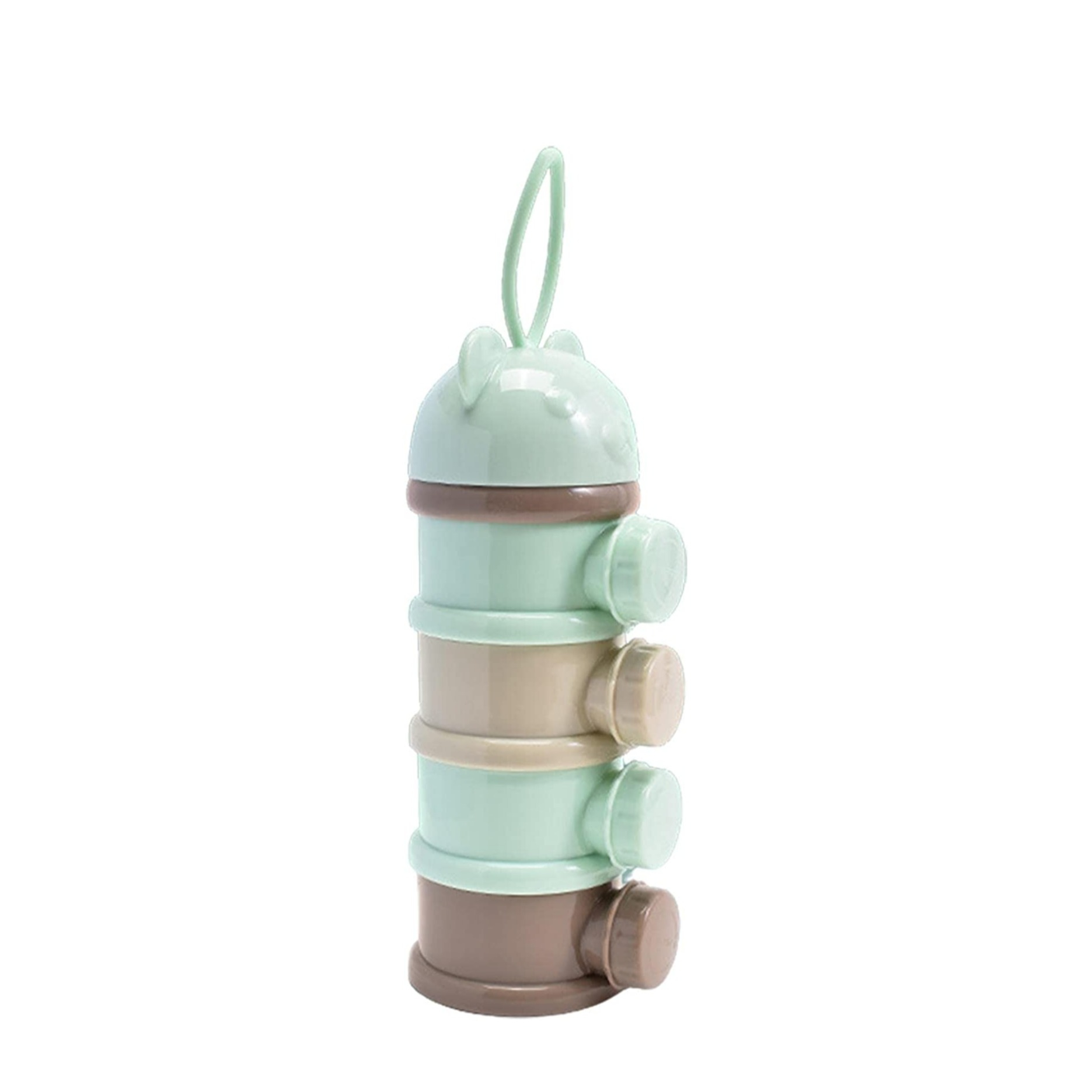 (4in1) Seitlicher Baby Milchpulver Portionierer Säuglingsnahrung Aufbewahrungsbox