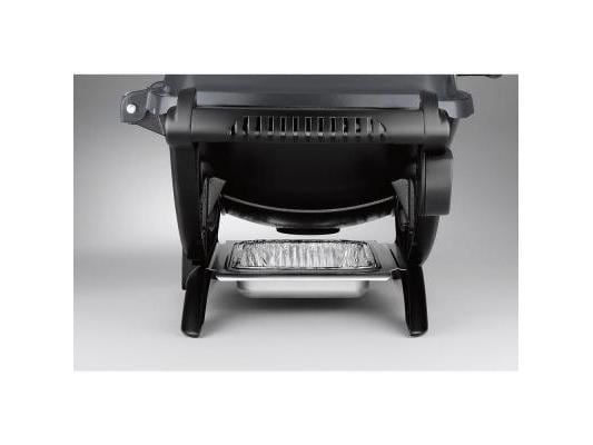 Weber Gasgrill Q 1200 schwarz Mobiler Gasgrill mit Edelstahlbrenner, schwarz
