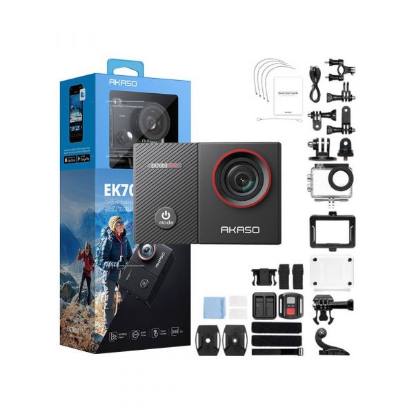 Action Cam Akaso Camera Desportiva Brave 4 Pro 4K 20MP