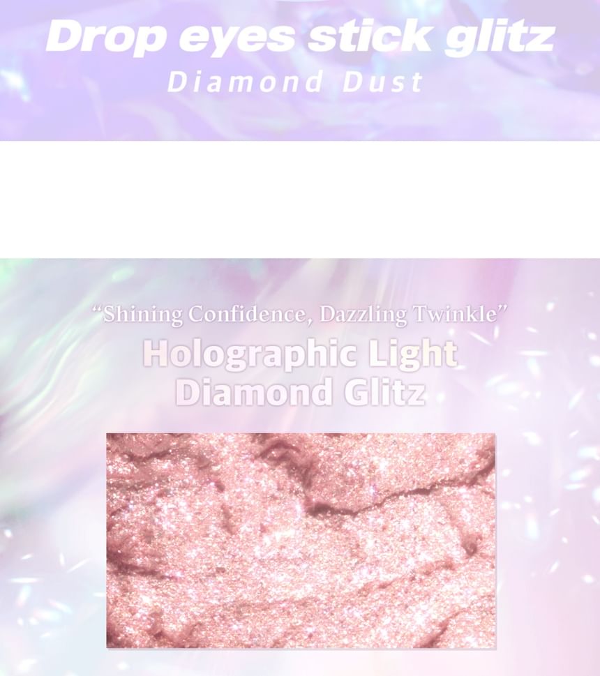 BLACK ROUGE - Drop Eyes Stick Glitz - 6 kleuren