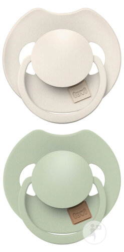 Difrax Prime Dynamic Sucette 0-6 Mois Coco/Pistachio 2 Pièces