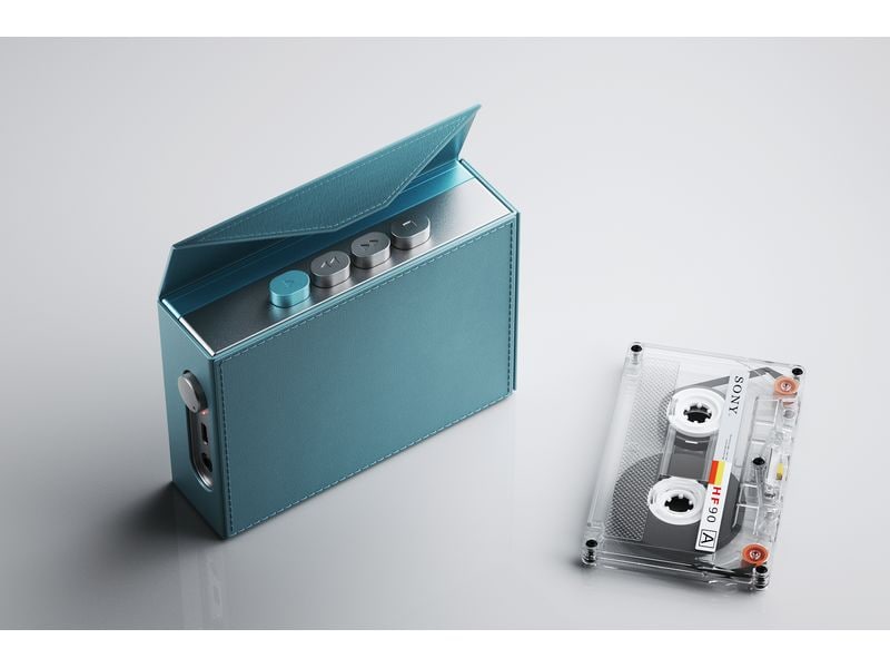 FiiO Schutzhülle SK-CP13 Blau Etui für den CP13 Kassettenspieler
