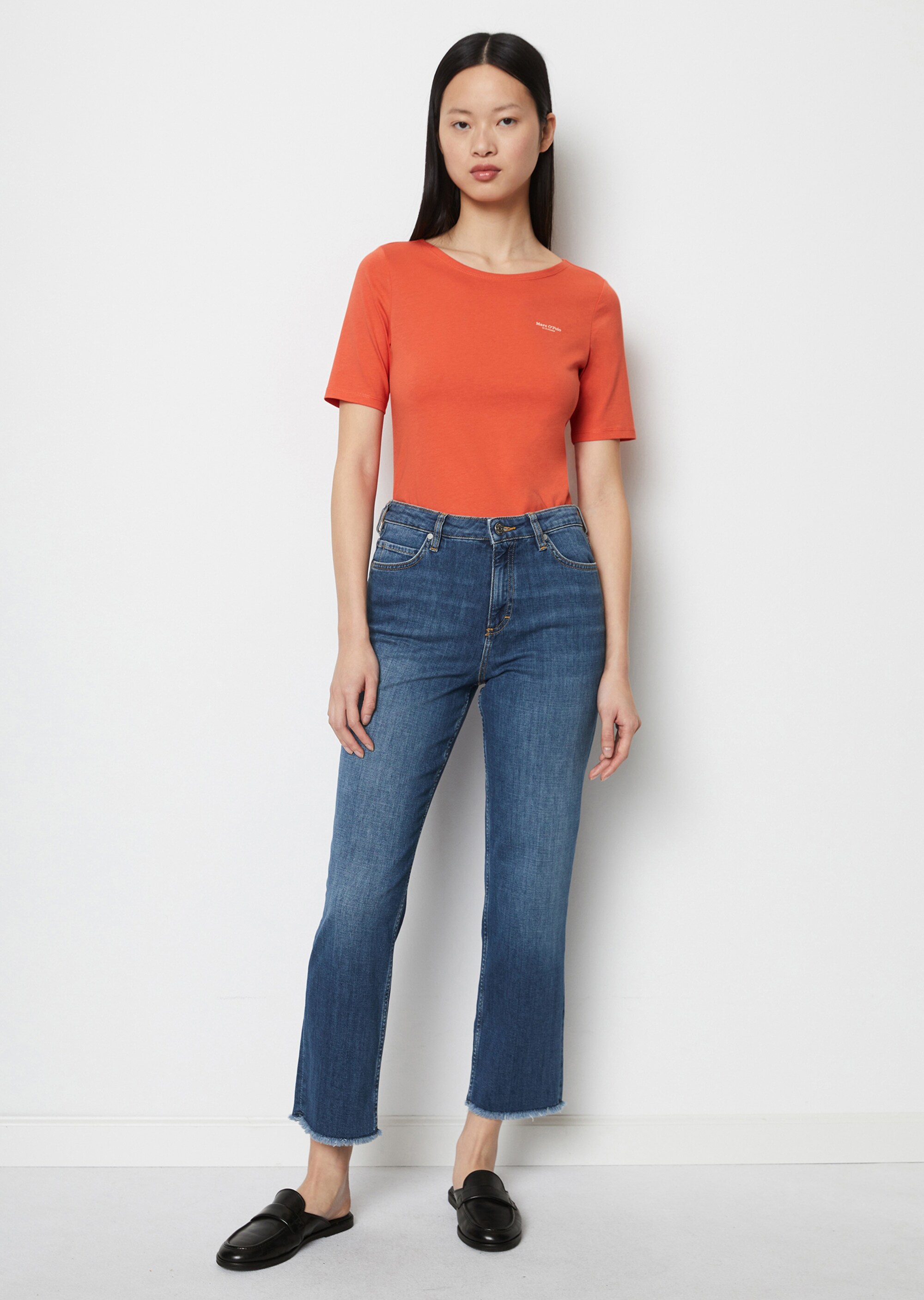 Basic-T-Shirt regular aus reinem Organic Cotton