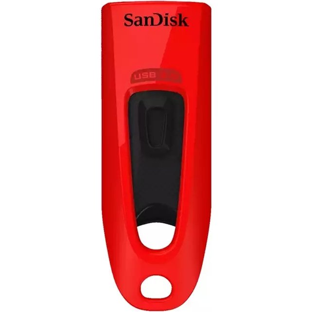 SanDisk Ultra lecteur USB flash 32 Go USB Type-A 3.2 Gen 1 (3.1 Gen 1) Rouge