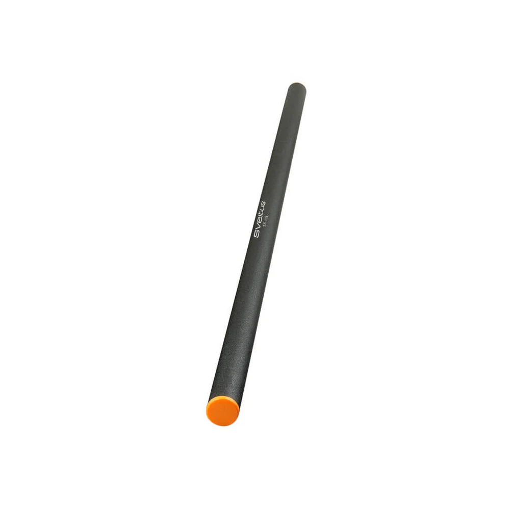 SVELTUS Barre acier lestée 1 m de 1,5 kg