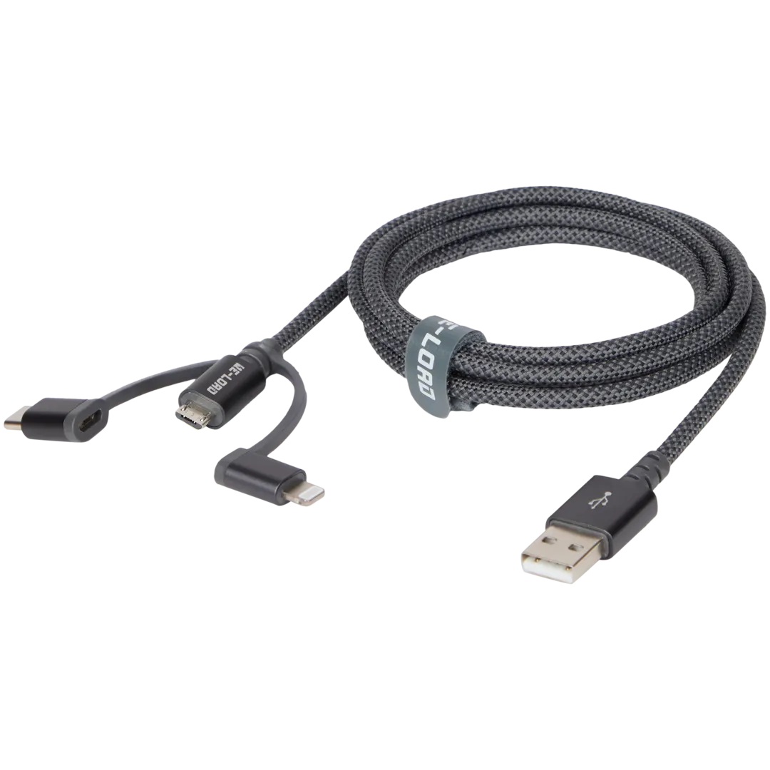 Câble de charge et de transfert 3-en-1 Re-load
