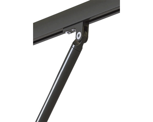 SCALA luifelframe RAL 8022 zwartbruin 120x90 cm stofdesign U793