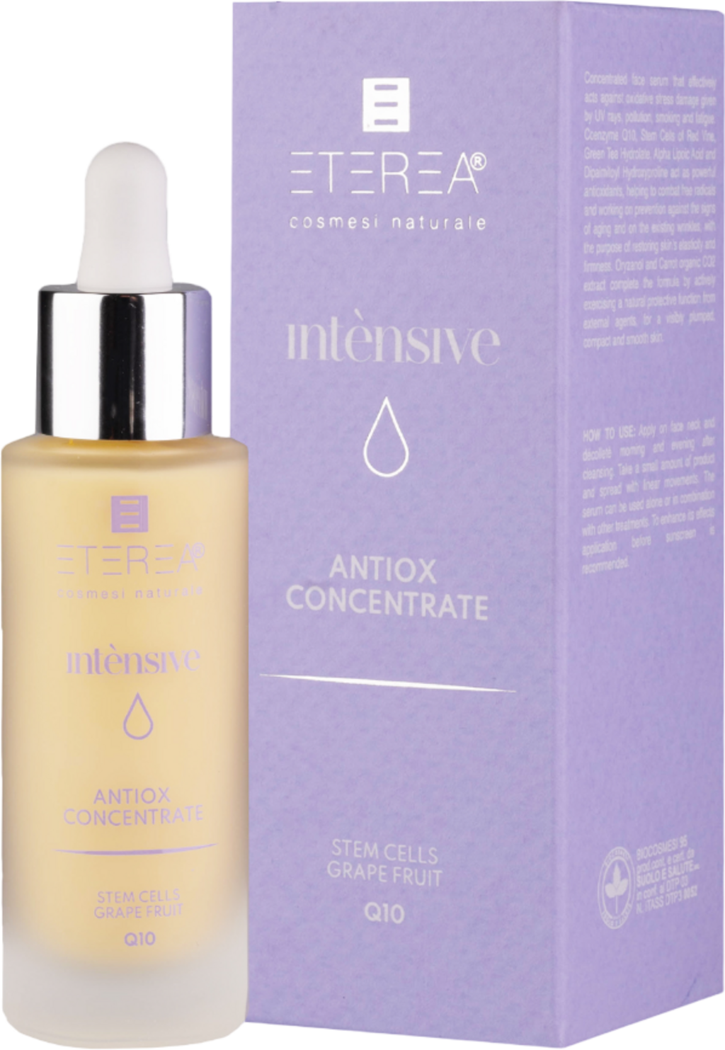 ETEREA Cosmesi Naturale  Intensive Antiox Concentrate, 30 ml