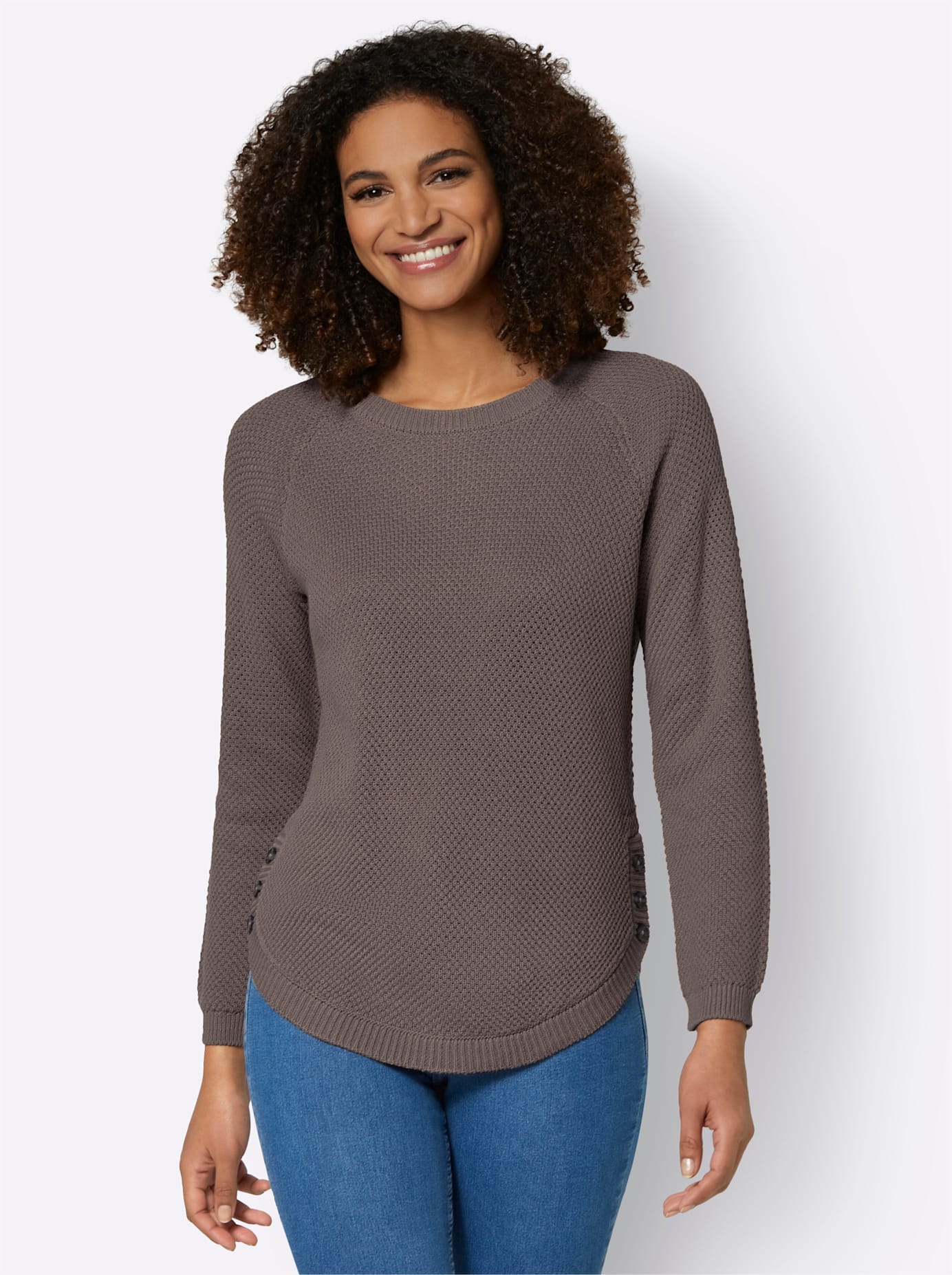 Casual Looks Rundhalspullover »Pullover«