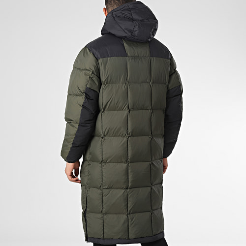 Doudoune Capuche Longue 23205 Vert Kaki