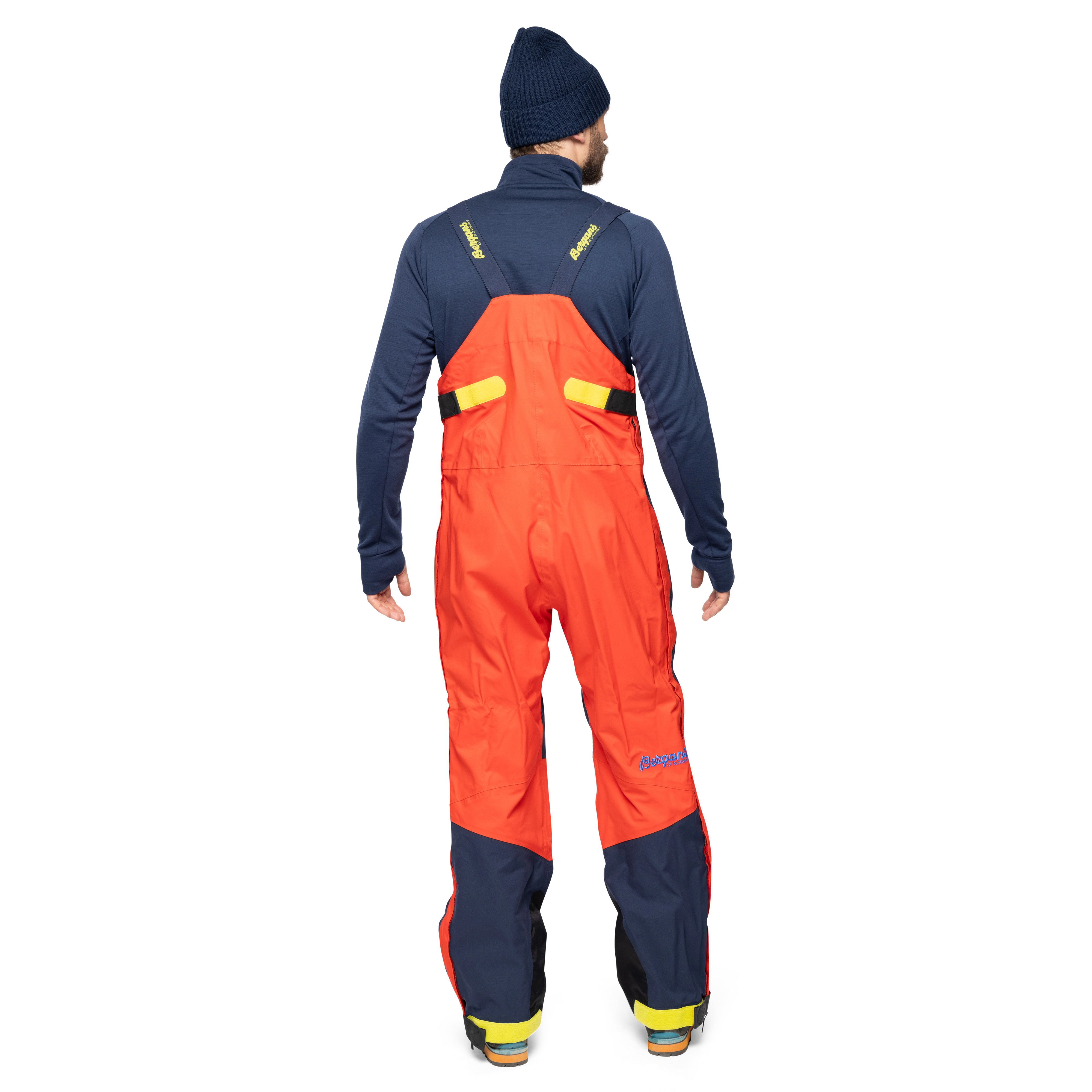 Arctic Expedition Salopette Navy / Bright Red