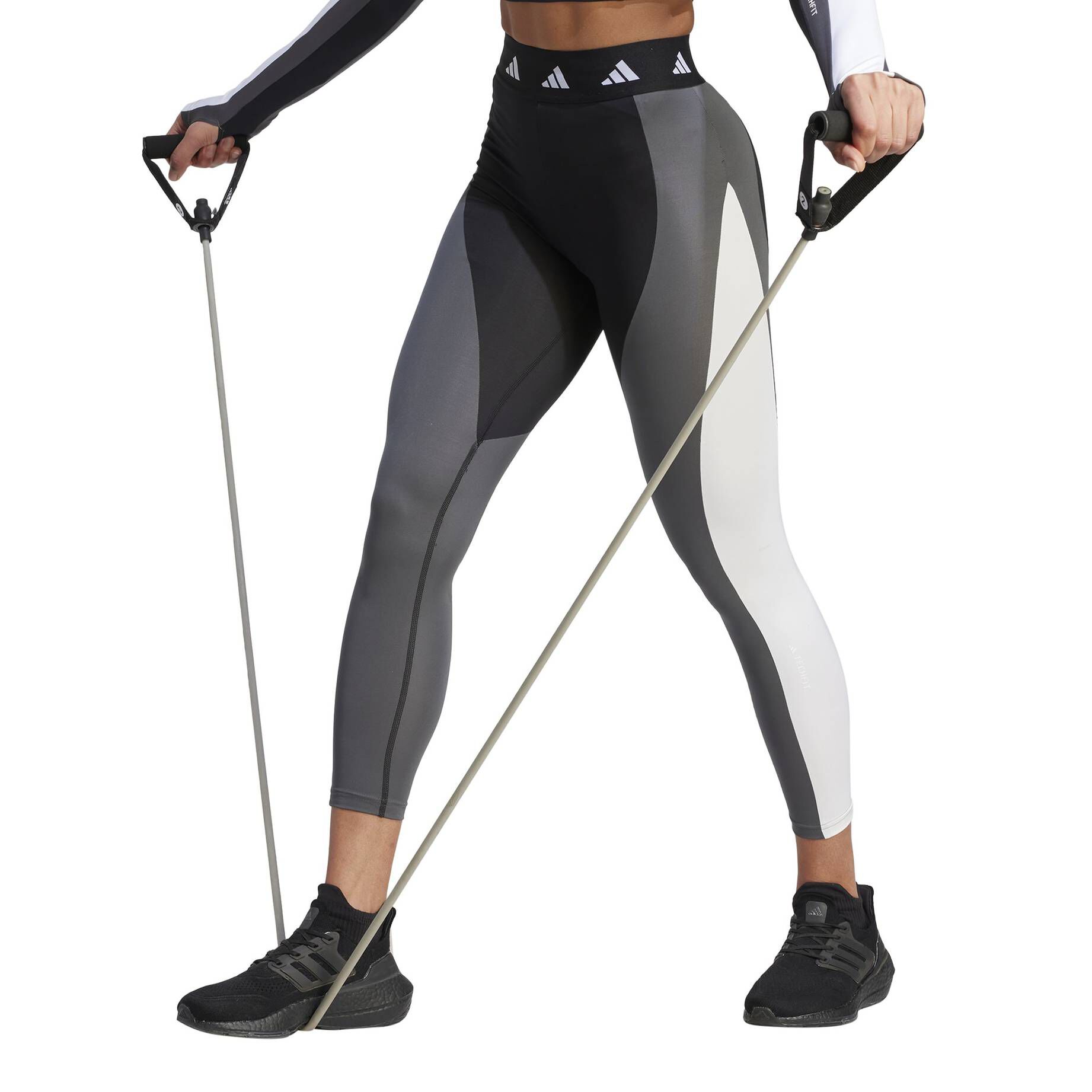 adidas Performance| Damen Fittnestights TECHFIT COLOR BLOCK 7/8 TIGHT