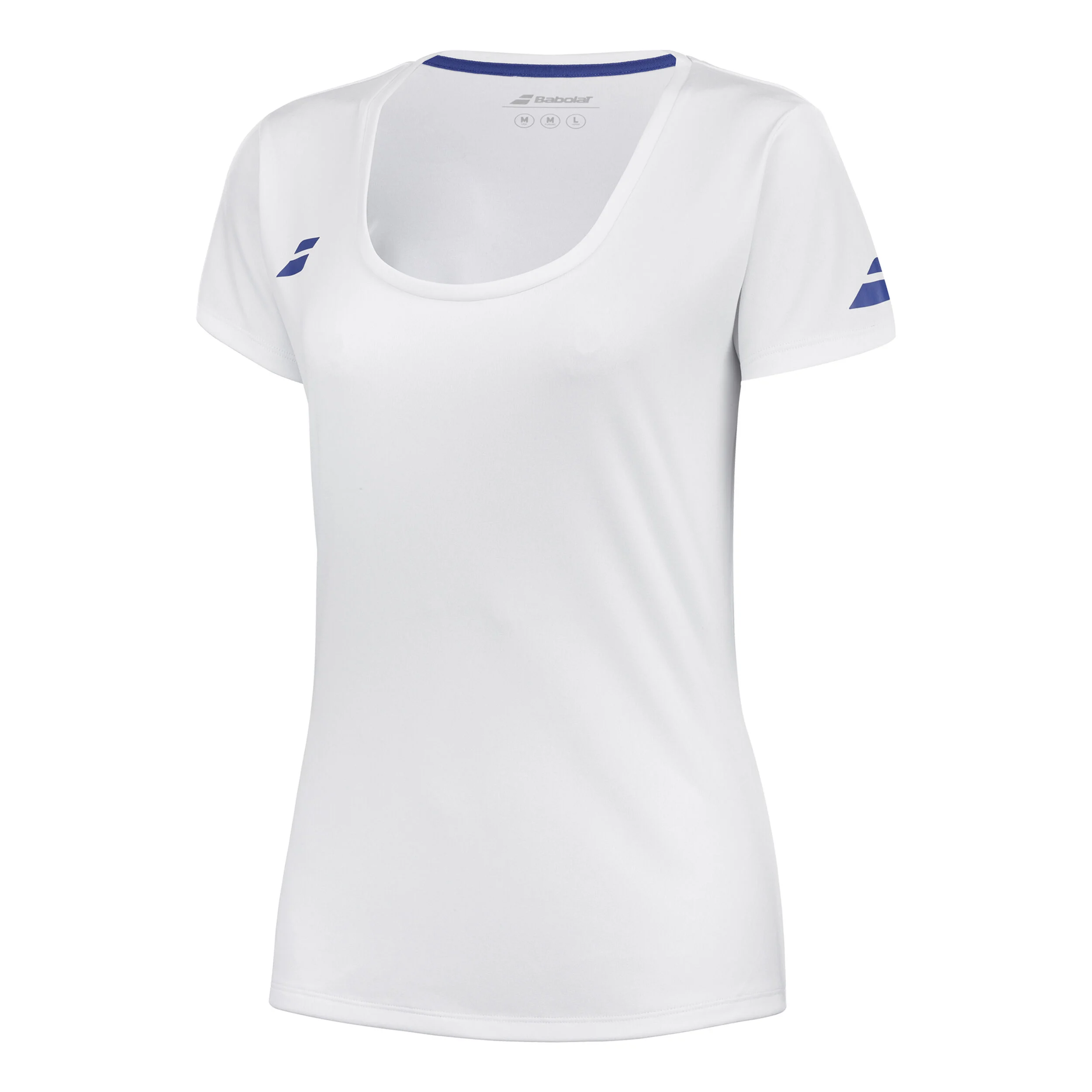 Babolat Play Cap Sleeve T-shirt Filles - Blanc
