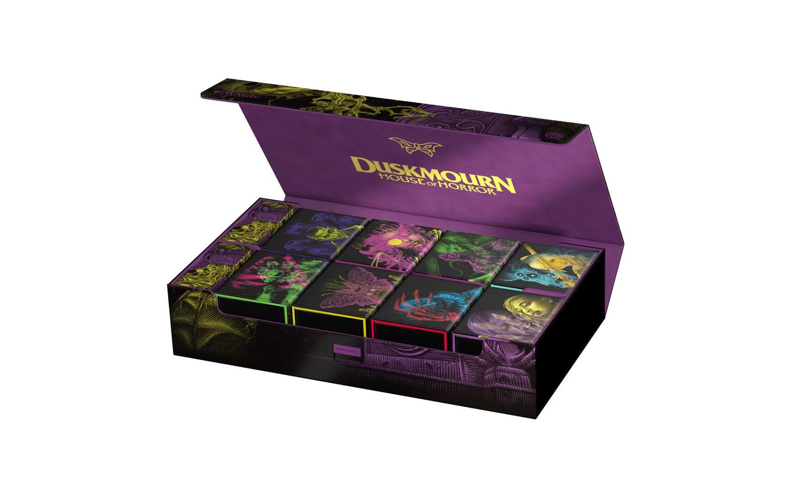 Kartenbox Omnihive 1000 Duskmourn Valgavoth, Terror EaterZur Aufbewahrung von Sammelkarten und Kartenboxen