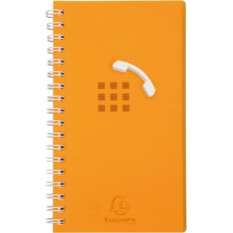 Carnet d'adresses Linicolor 9 x 16 cm - Coloris aléatoire