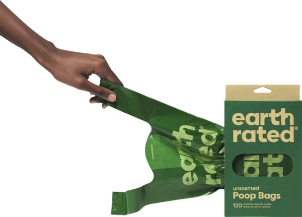 Earth Rated 120 Eco-Friendly poser med håndtag, Neutral