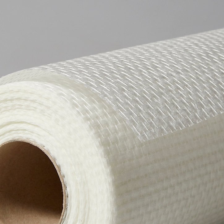 Fibre de verre maille/tissage à peindre Diall 100g/m² L.25 m (Vendu au rouleau)