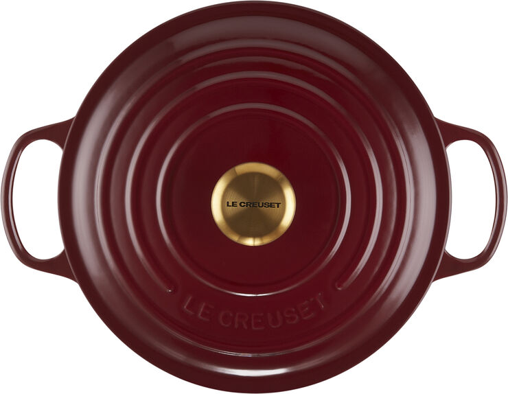 Le Creuset Rund støbejernsgryde 5,3L Garnet Garnet