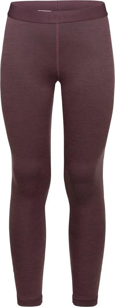 Urberg Merino-Bamboo Base Layer Set Jr Huckleberry/Blue Nights