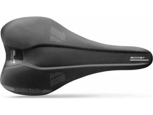 Selle Italia Siodło SELLE ITALIA FLITE BOOST TM L (id match - L1) Manganese Tube 7, soft-tek, sort (NEW)