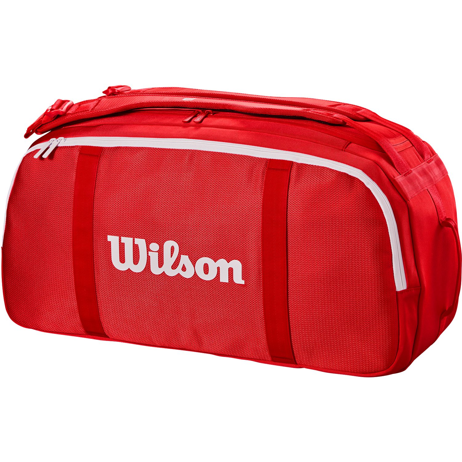 Wilson Super Tour Red Coaches Duffle Tennistasche rot