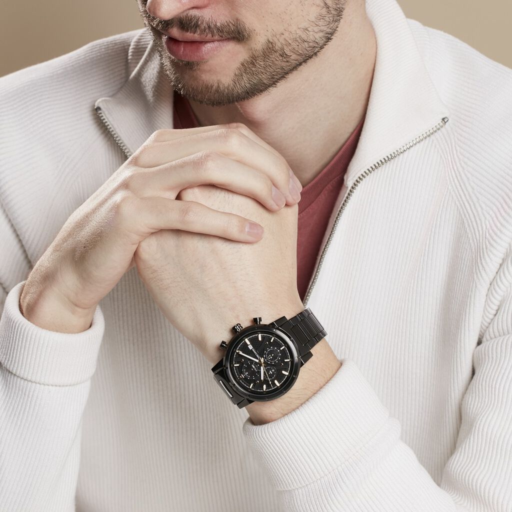 Montre Pierre Lannier Criterium Noir